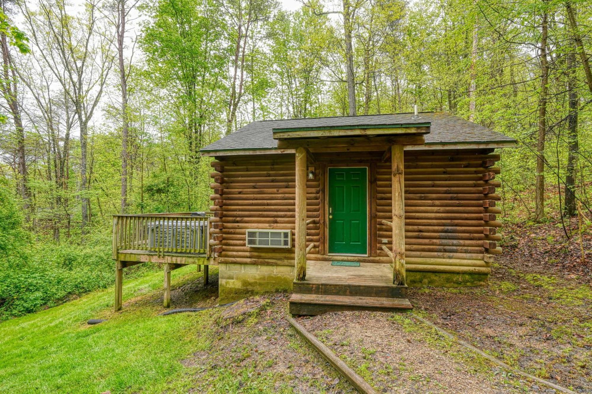 Blue Rose Cabins - Big Woody Cabin ローガン エクステリア 写真
